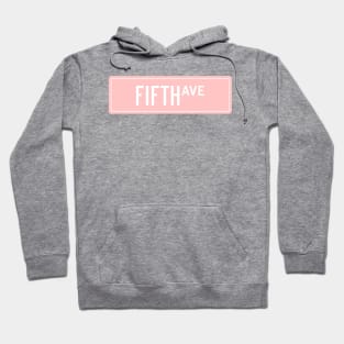 Fifth ave pink Hoodie